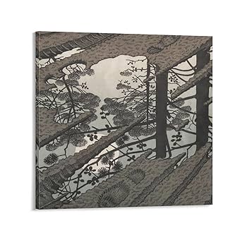 額装済/morphosis　no4/MC Escher/エッシャー Transformation Prints – M.C. Escher – The Official Website